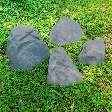 Gardenised Outdoor Natural Artificial Arrow Rock Decor for Gardens, Lawns, and Landscapes QI004480